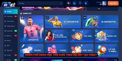 Fabet: Trang cá độ với hơn 20 nhà cung cấp kèo hàng đầu